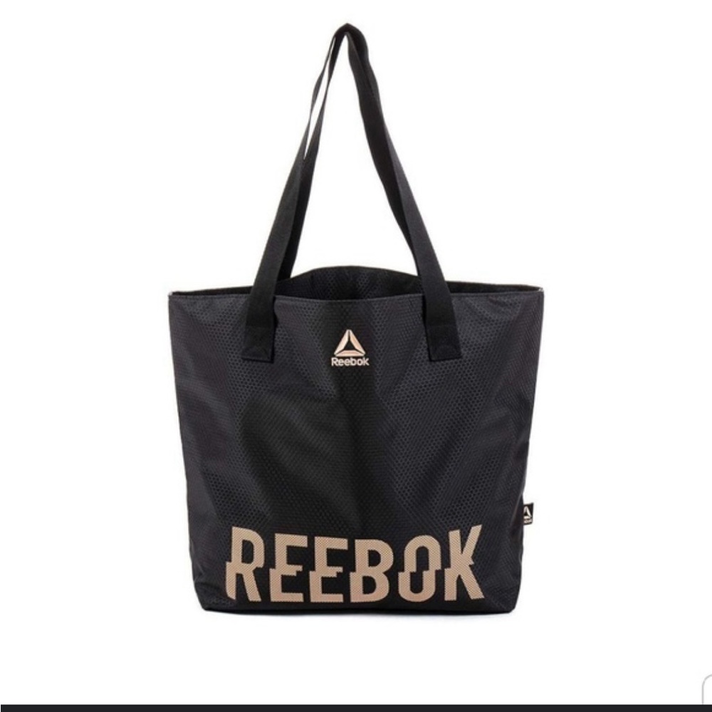 Reebok women’s black cargo tote bag New L34-1